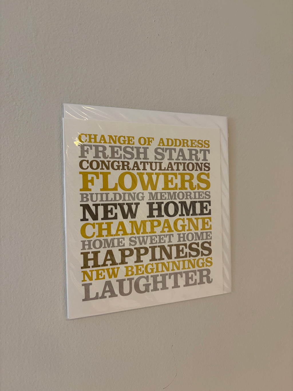 New Home Celebrations Card