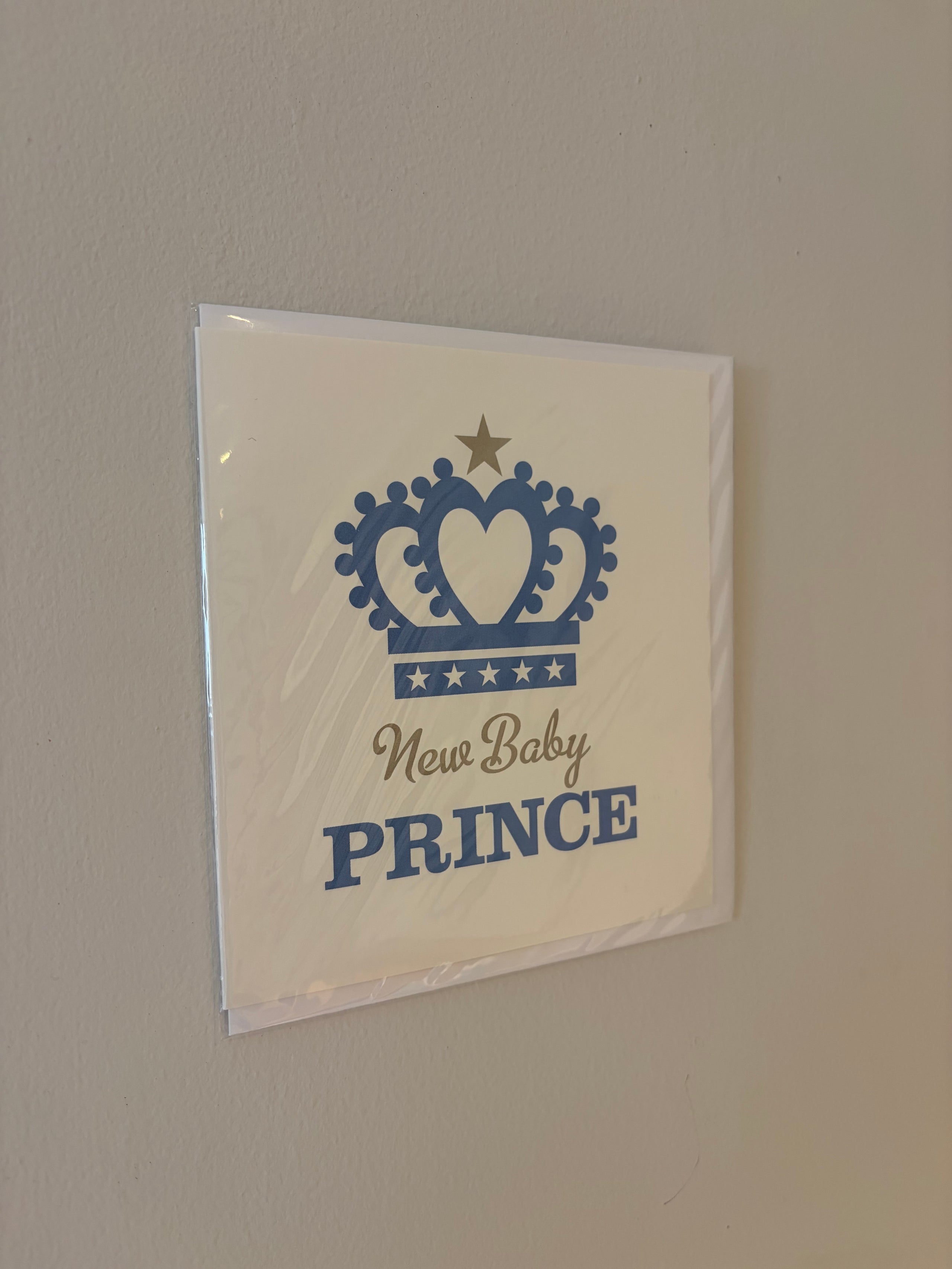 New Baby Prince Card