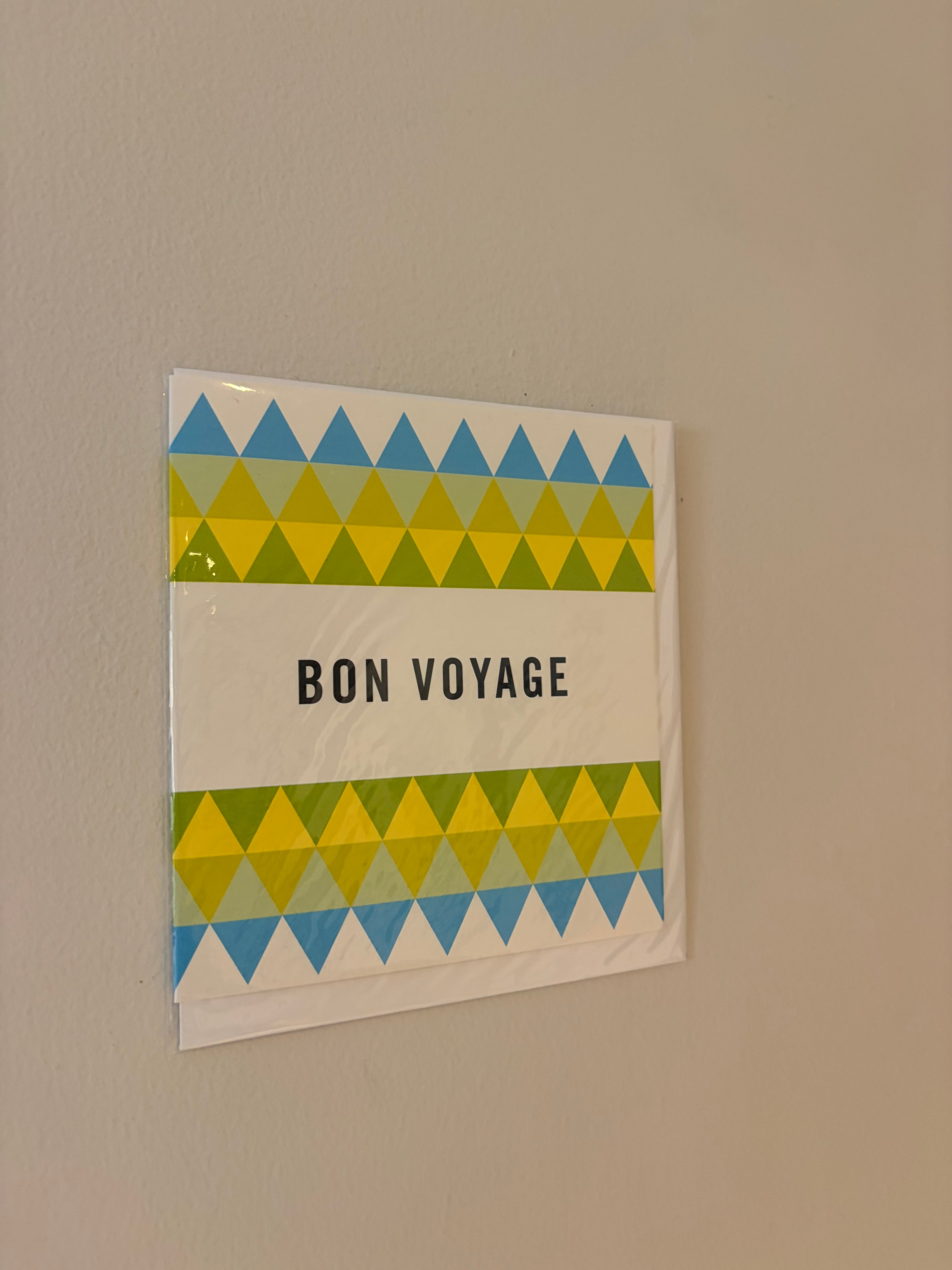 Bon Voyage Card