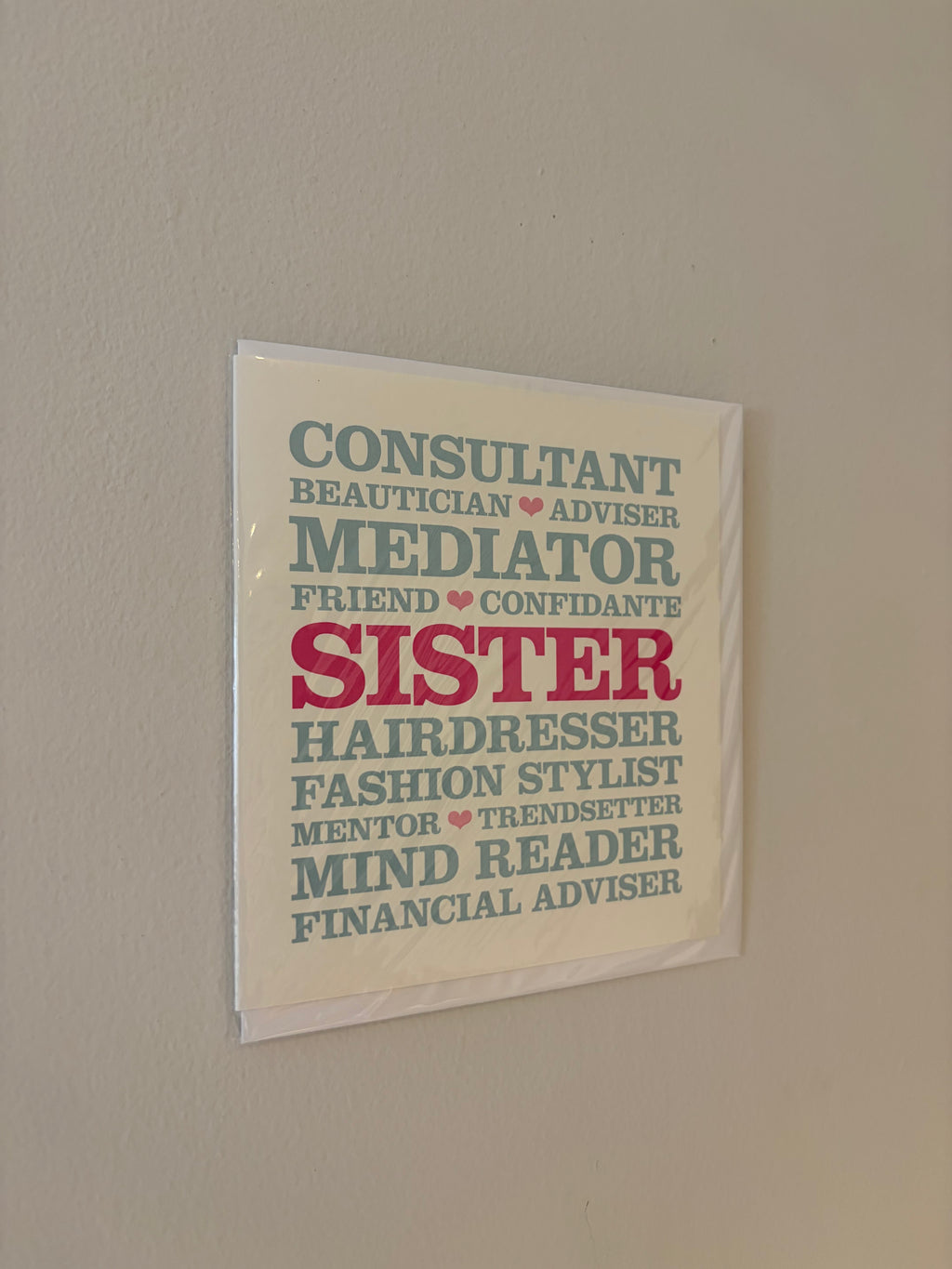 Sister Superstar Card