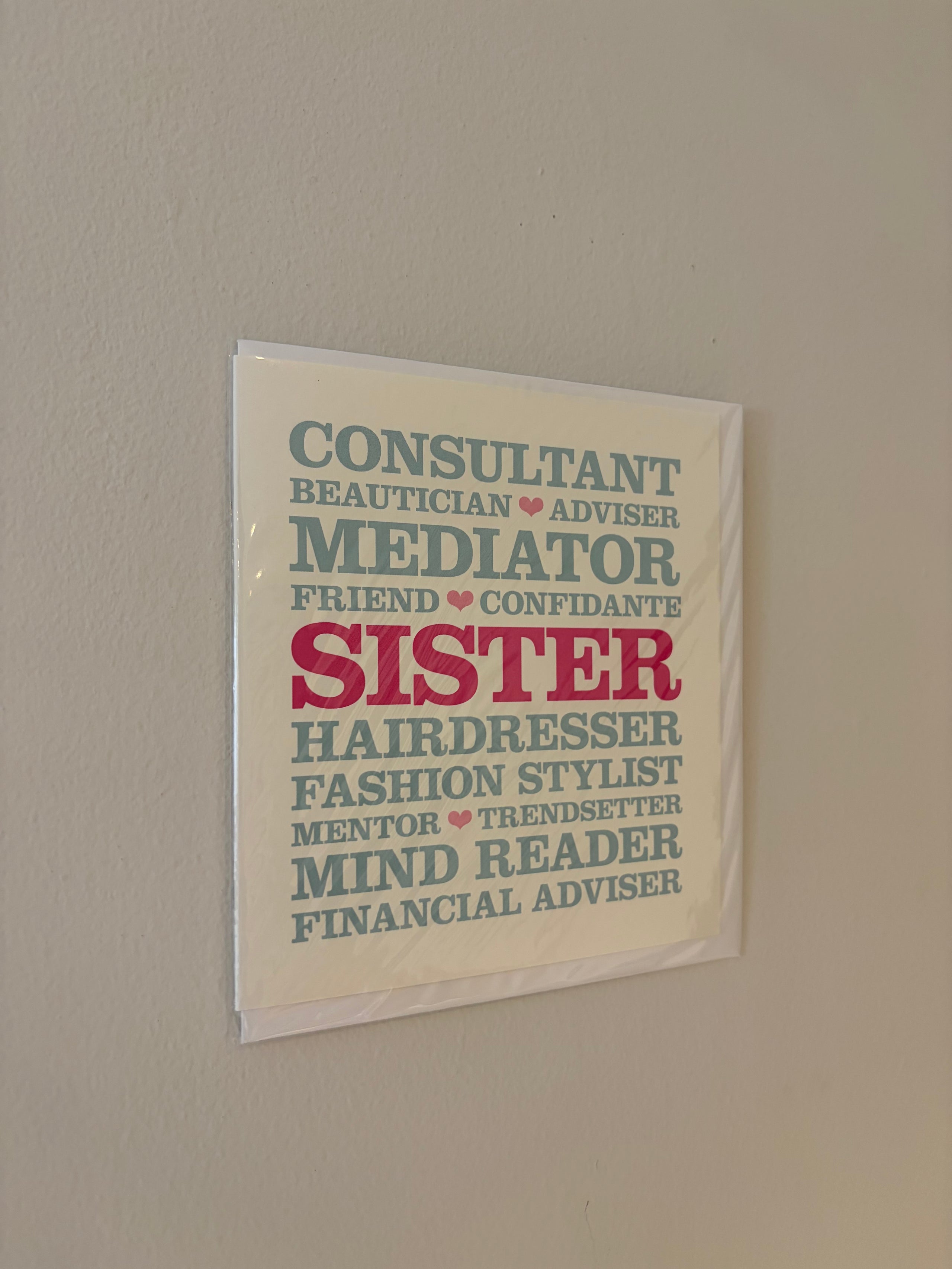 Sister Superstar Card