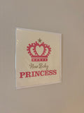 New Baby Princess Card