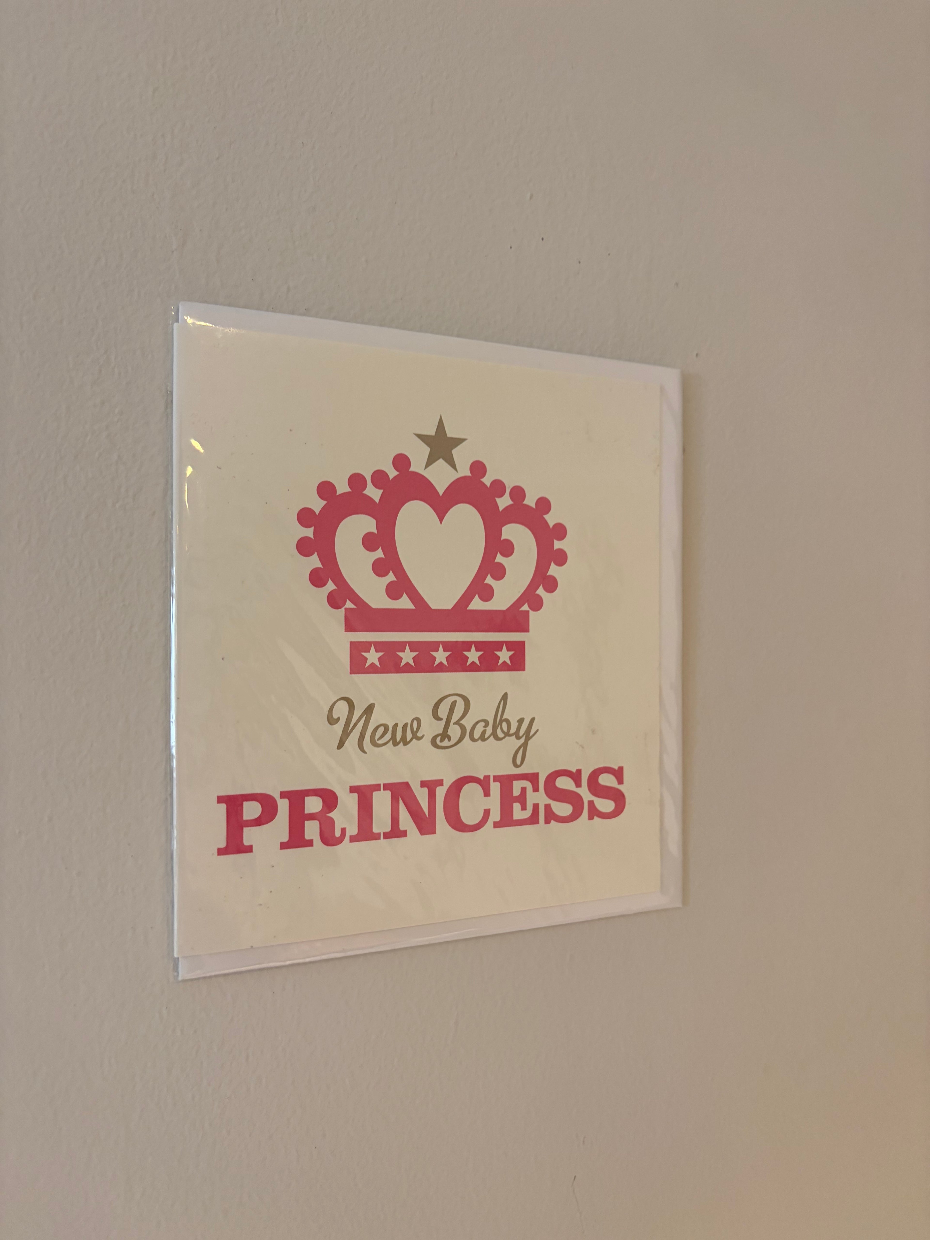 New Baby Princess Card