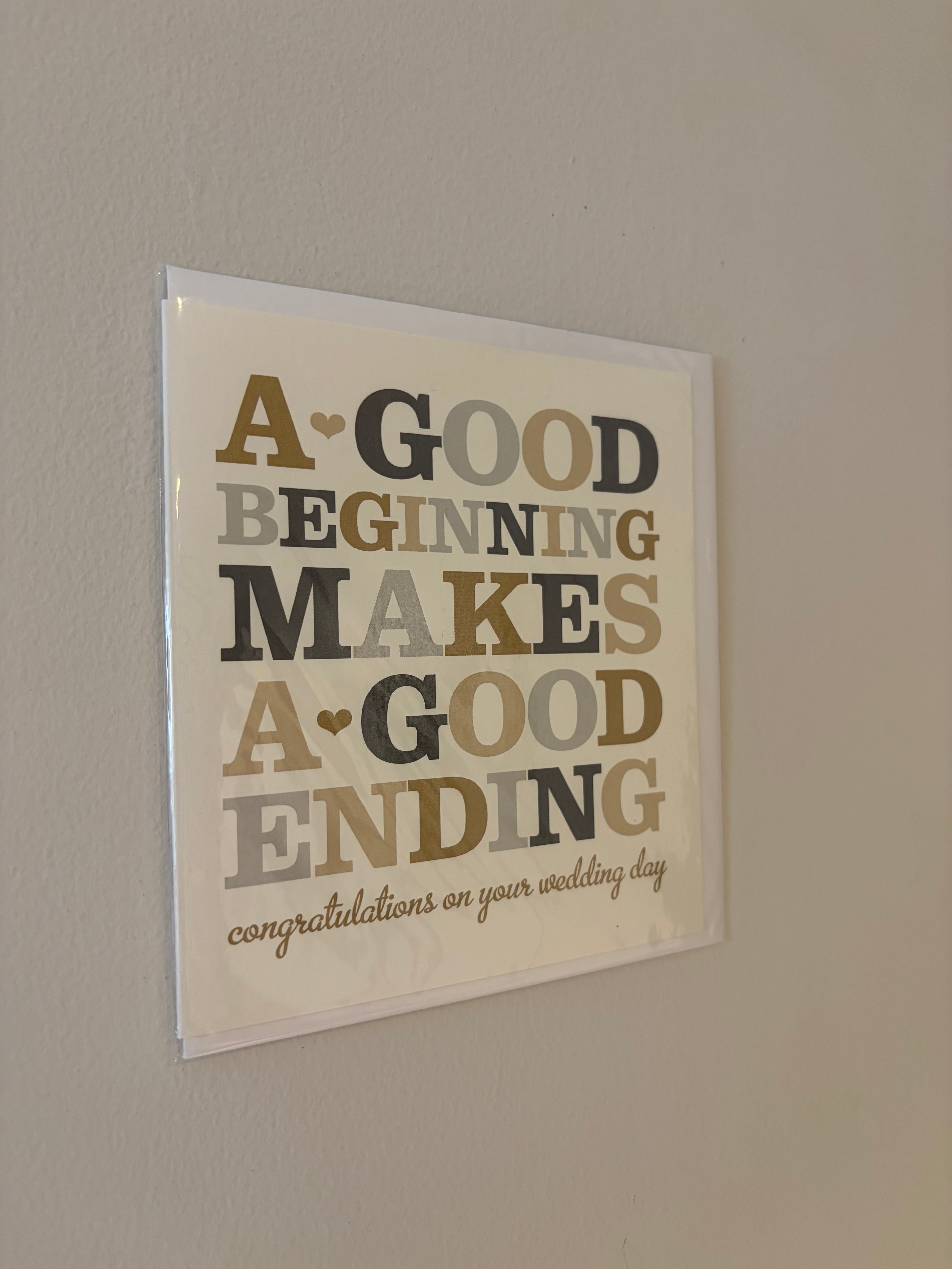 Congratulations on Your Wedding Day Card