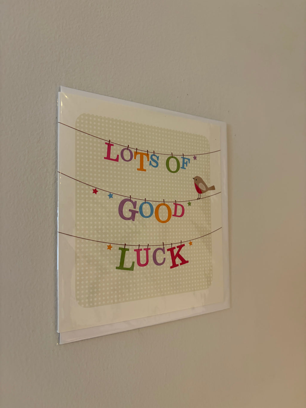 Lots of Good Luck Card