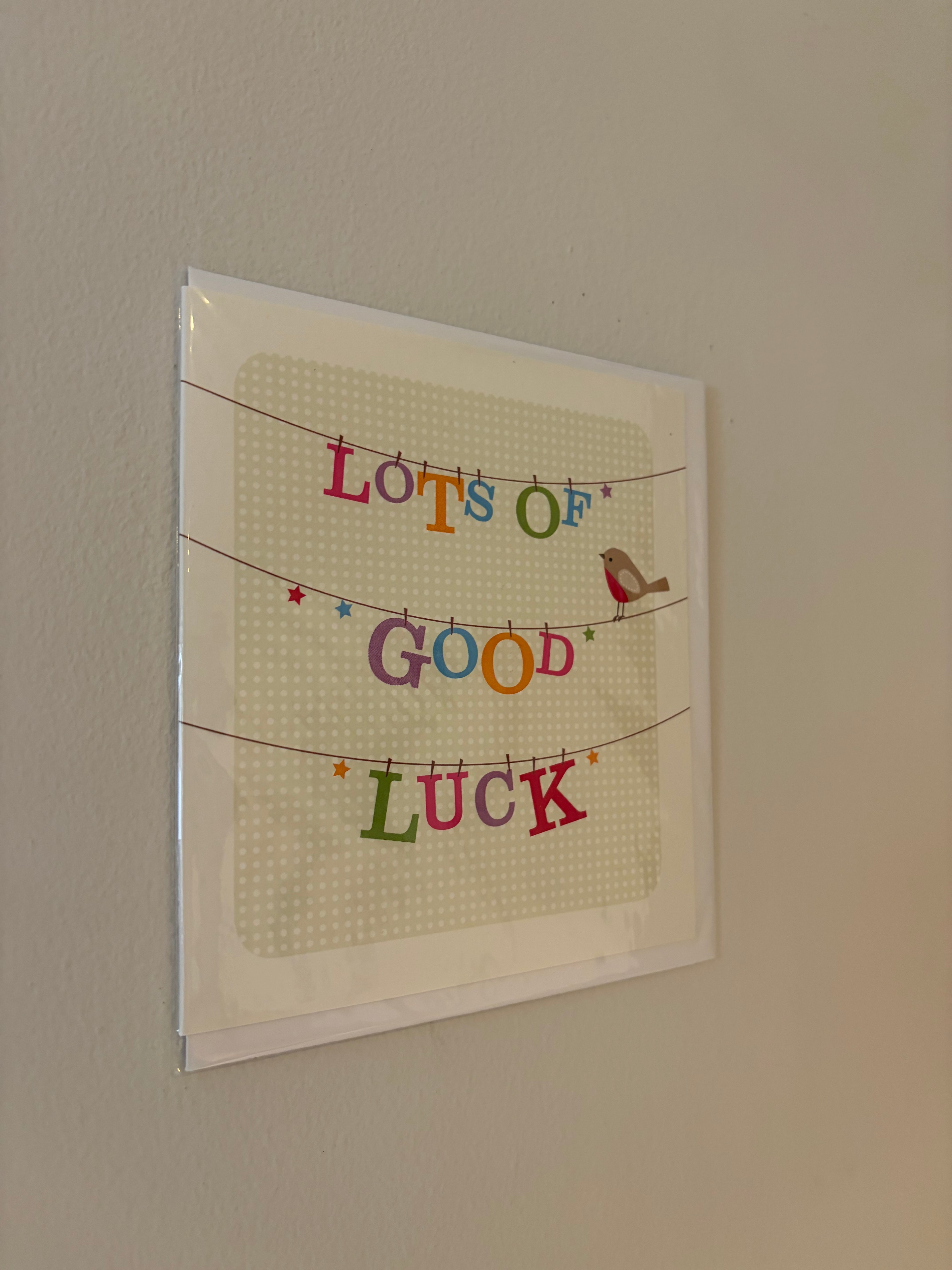 Lots of Good Luck Card