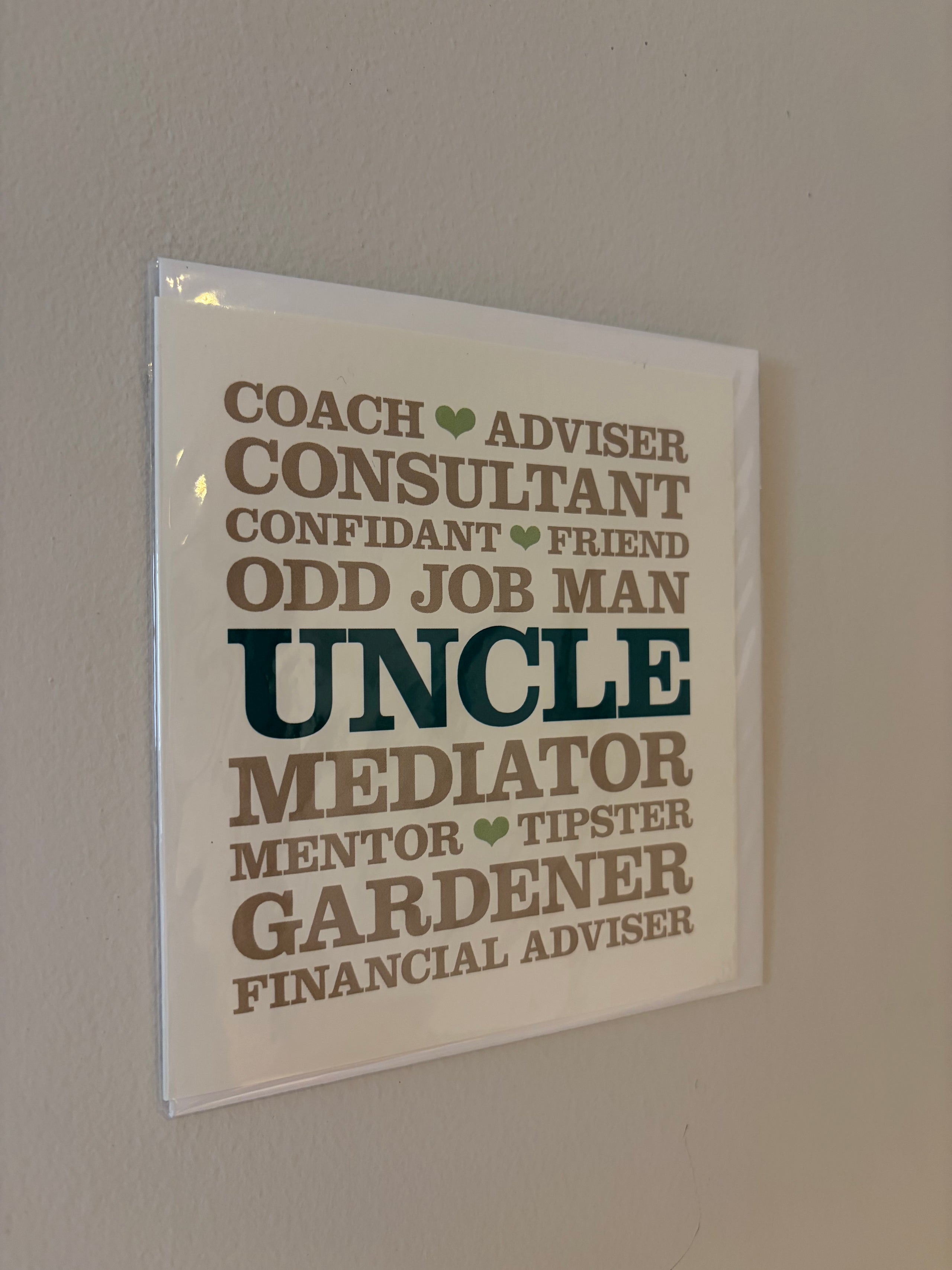 Uncle Superstar Card