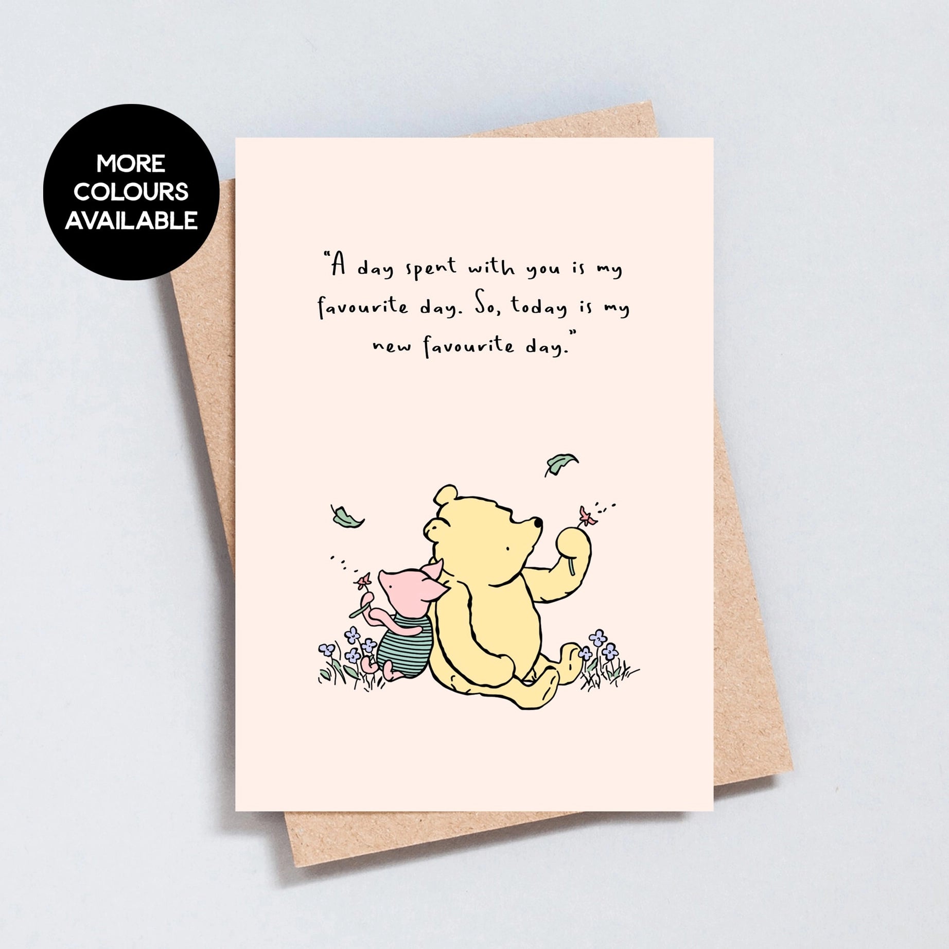 A Day With You Quote Card
