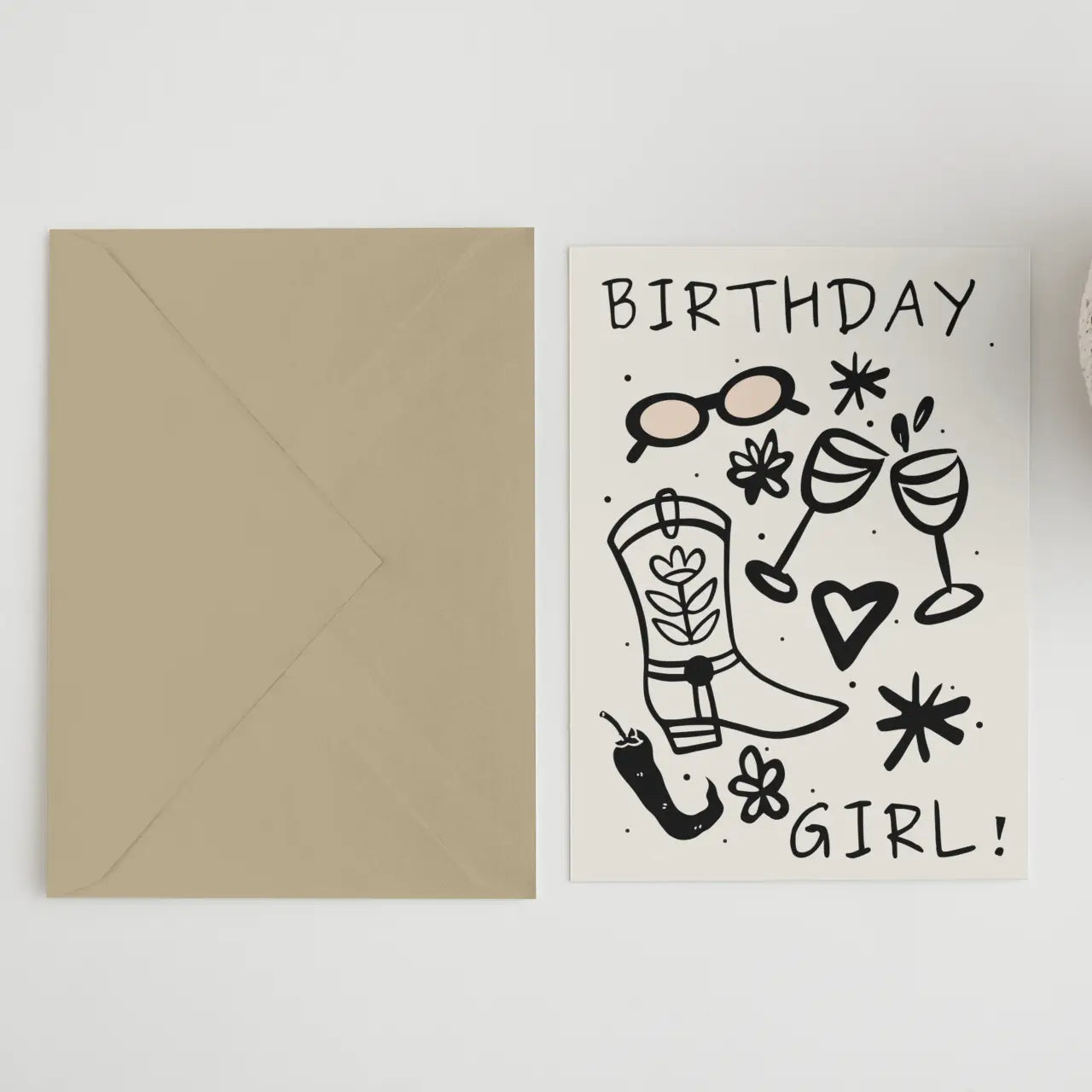 Birthday Girl Card A6