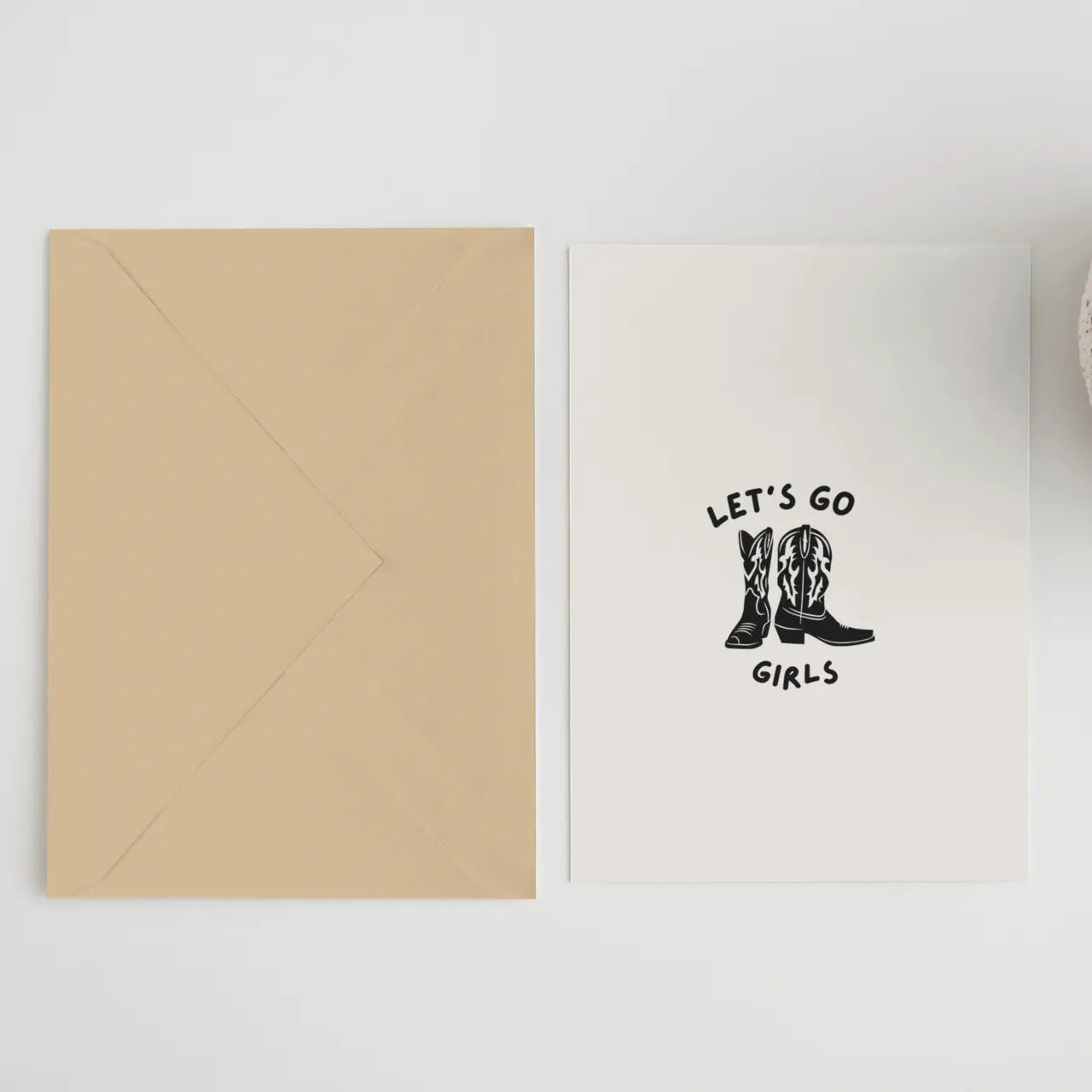 Let's Go Girls Card A6