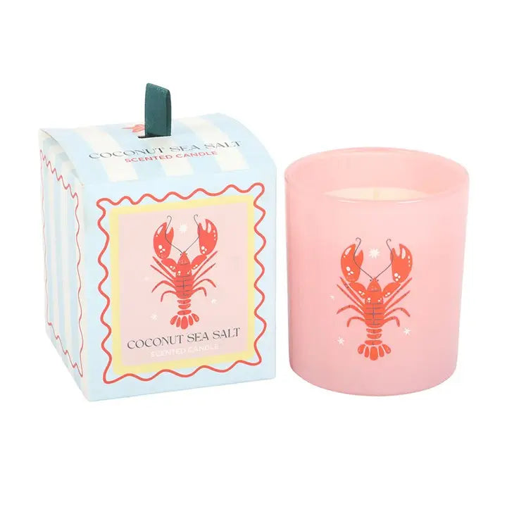 Pastel Lobster Coconut & Sea Salt Coastal Candle