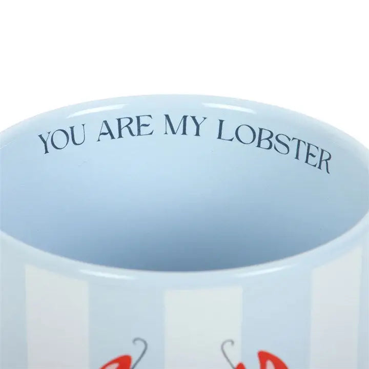 You are my Lobster Coastal Striped Mug