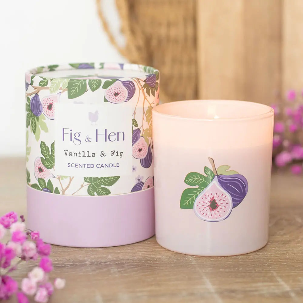 Vanilla & Fig Scented Candle