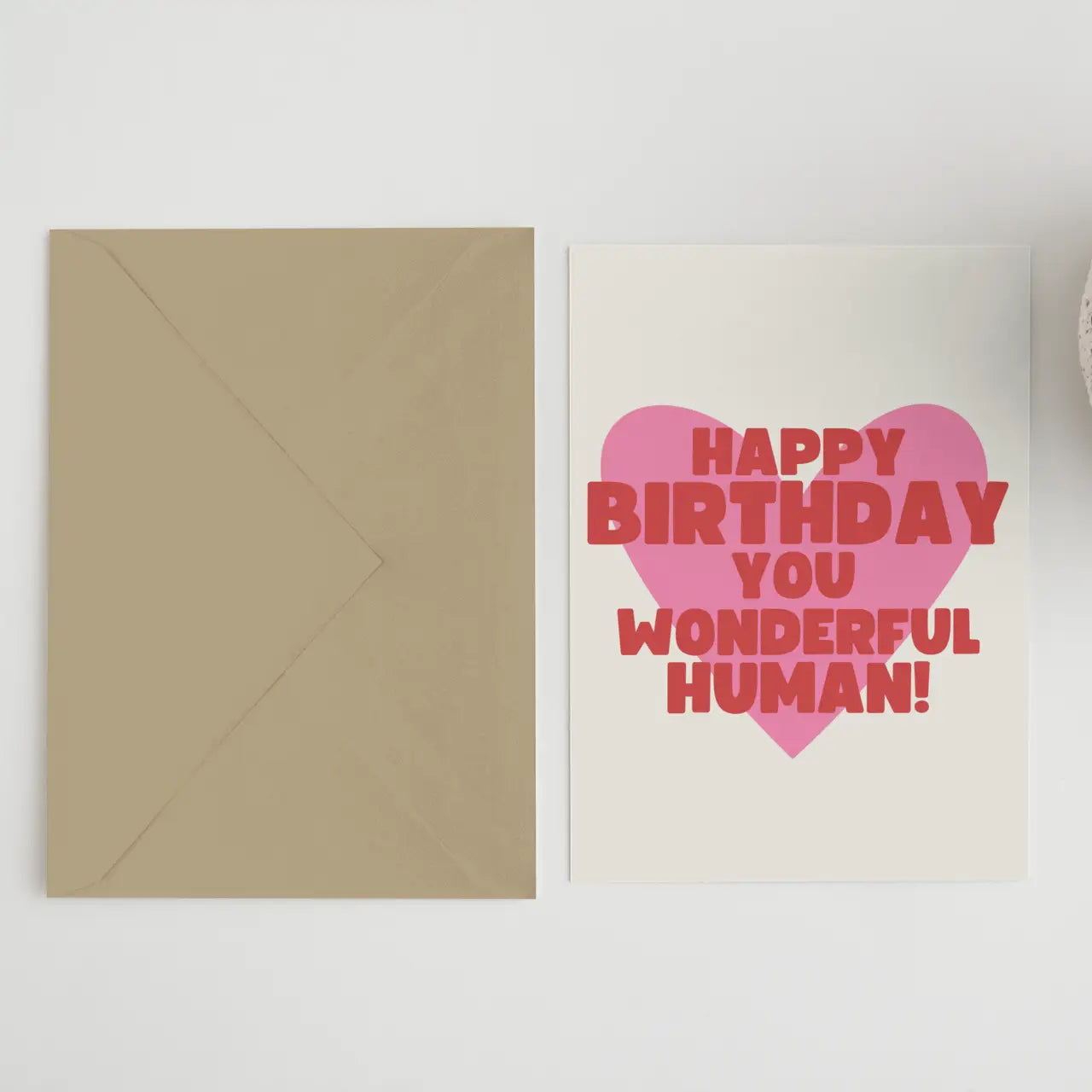 Happy Birthday You Wonderful Human Card A6